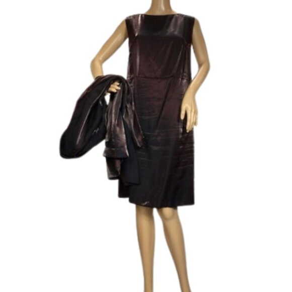 Michel Antoni Iridescent Blazer Jacket with Dress - Picture 1 of 15